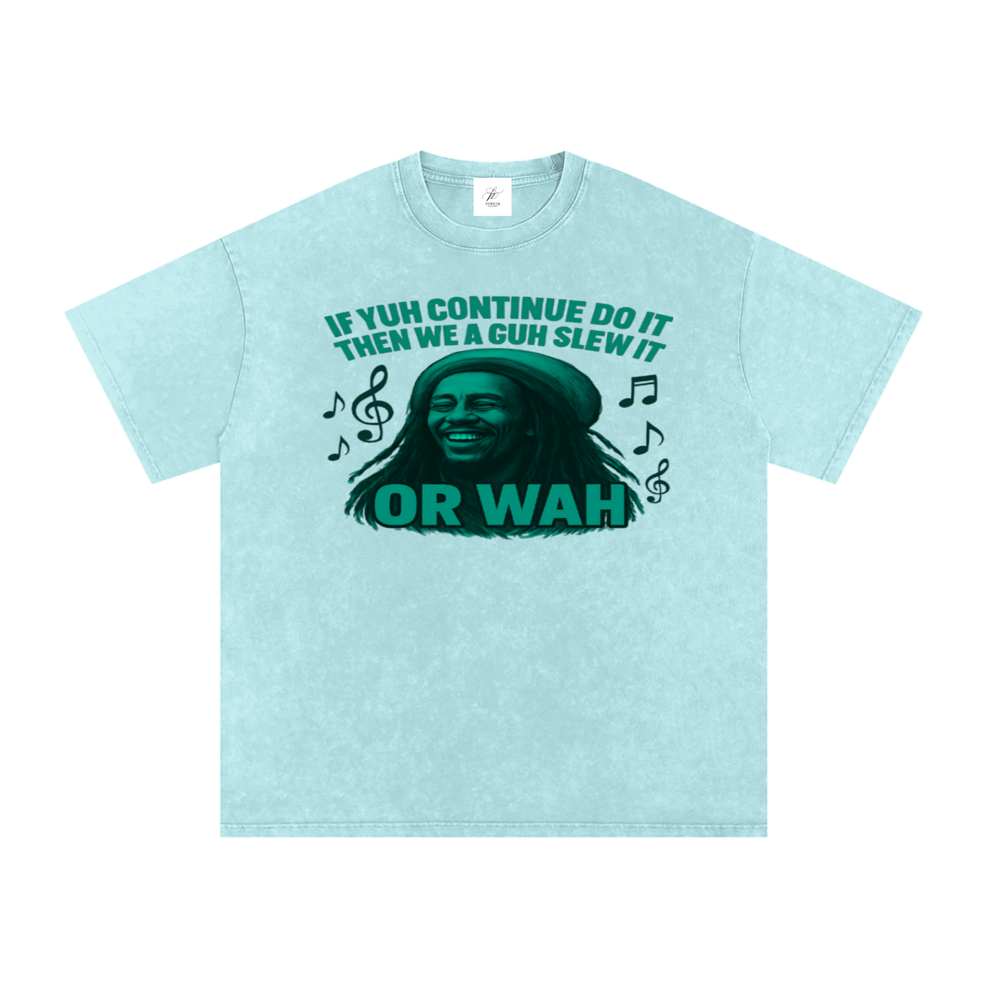 FZ Unisex Acid Wash Oversize Tee