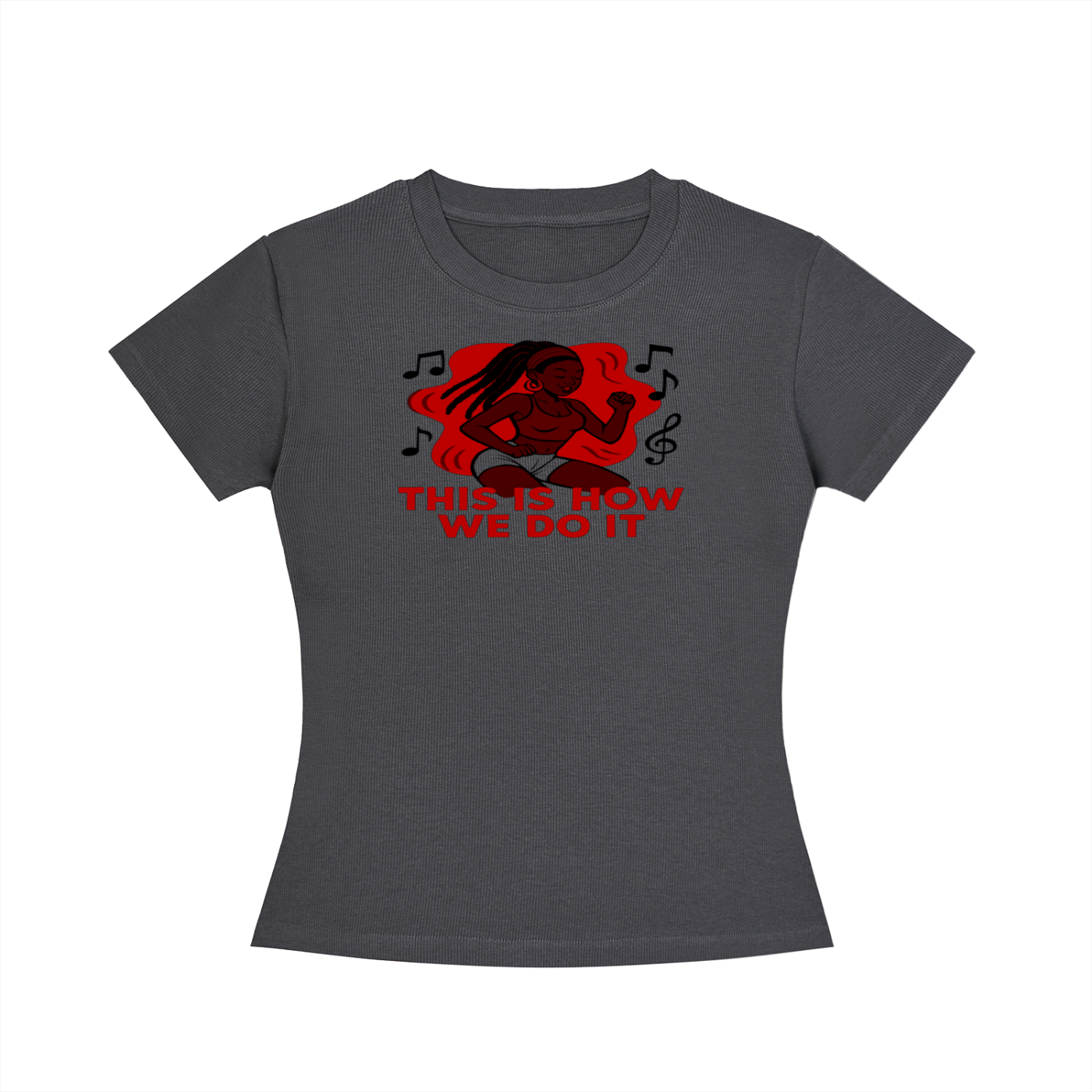 FZ Women's Slim Fit Crewneck Tee