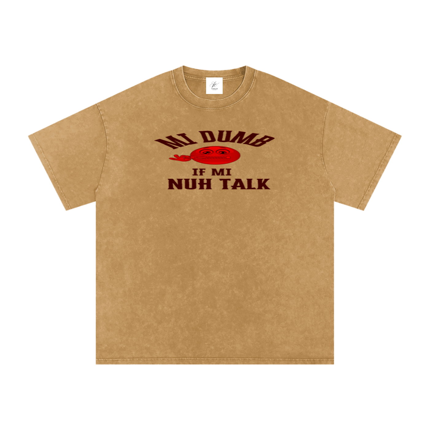 FZ Unisex Acid Wash Oversize Tee