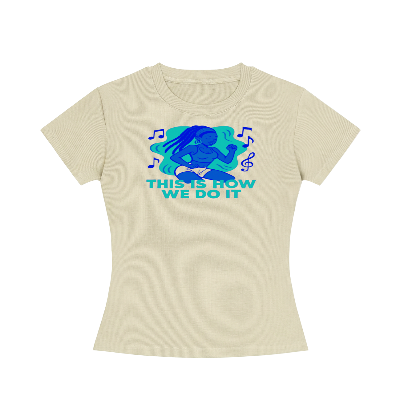 FZ Women's Slim Fit Crewneck Tee
