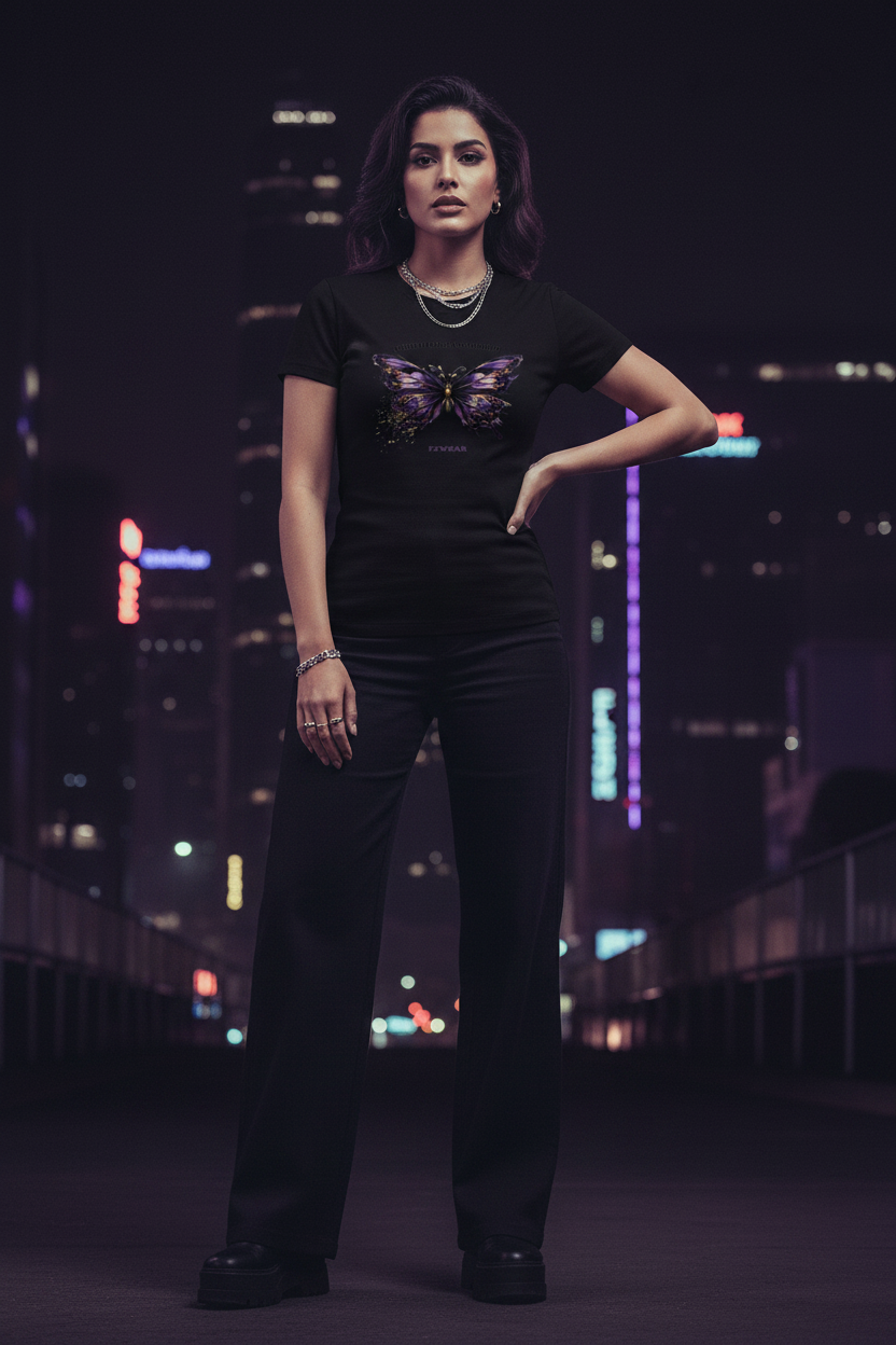 FZwear Lupus Tee - Middle Eastern Woman Night