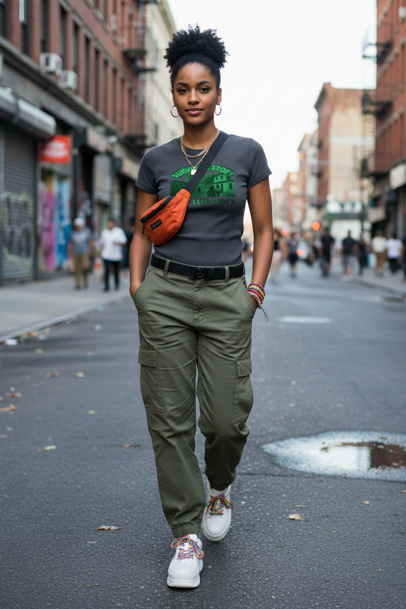 Ghetto Story Green - Charcoal Lifestyle