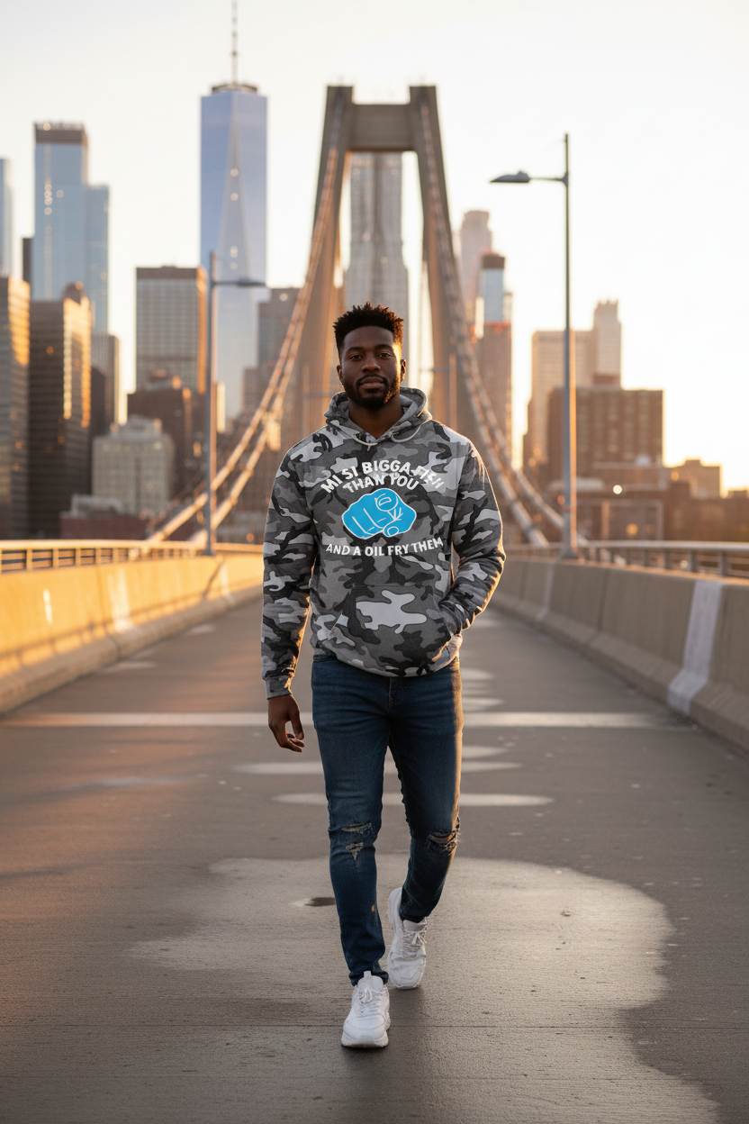 Grey Camo - Black Male