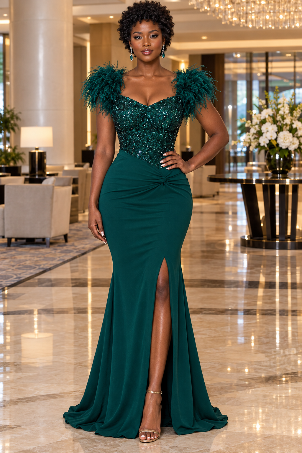 Hotel foyer look