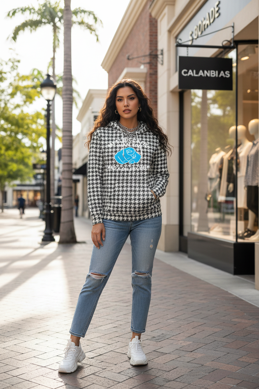 Houndstooth - Hispanic Female