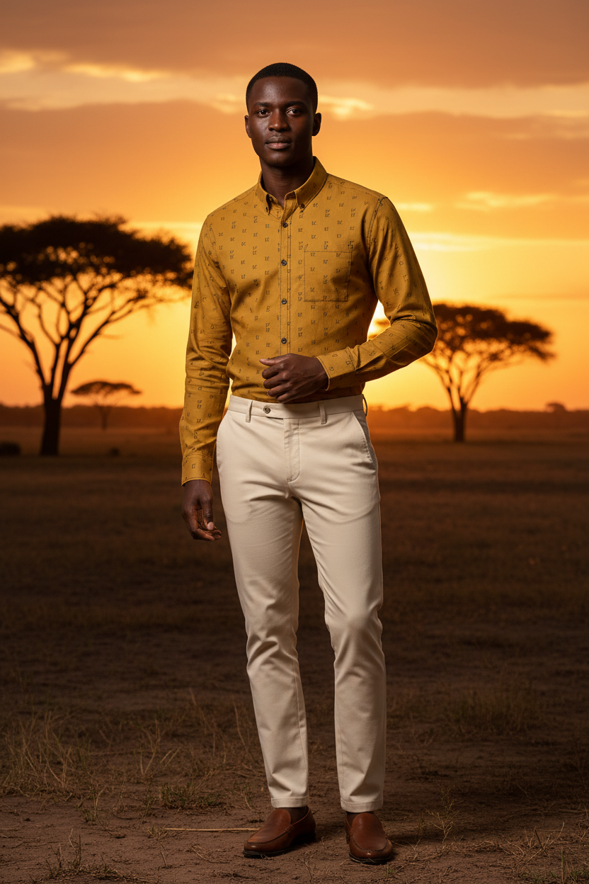 Kenyan model - Savanna Sunset