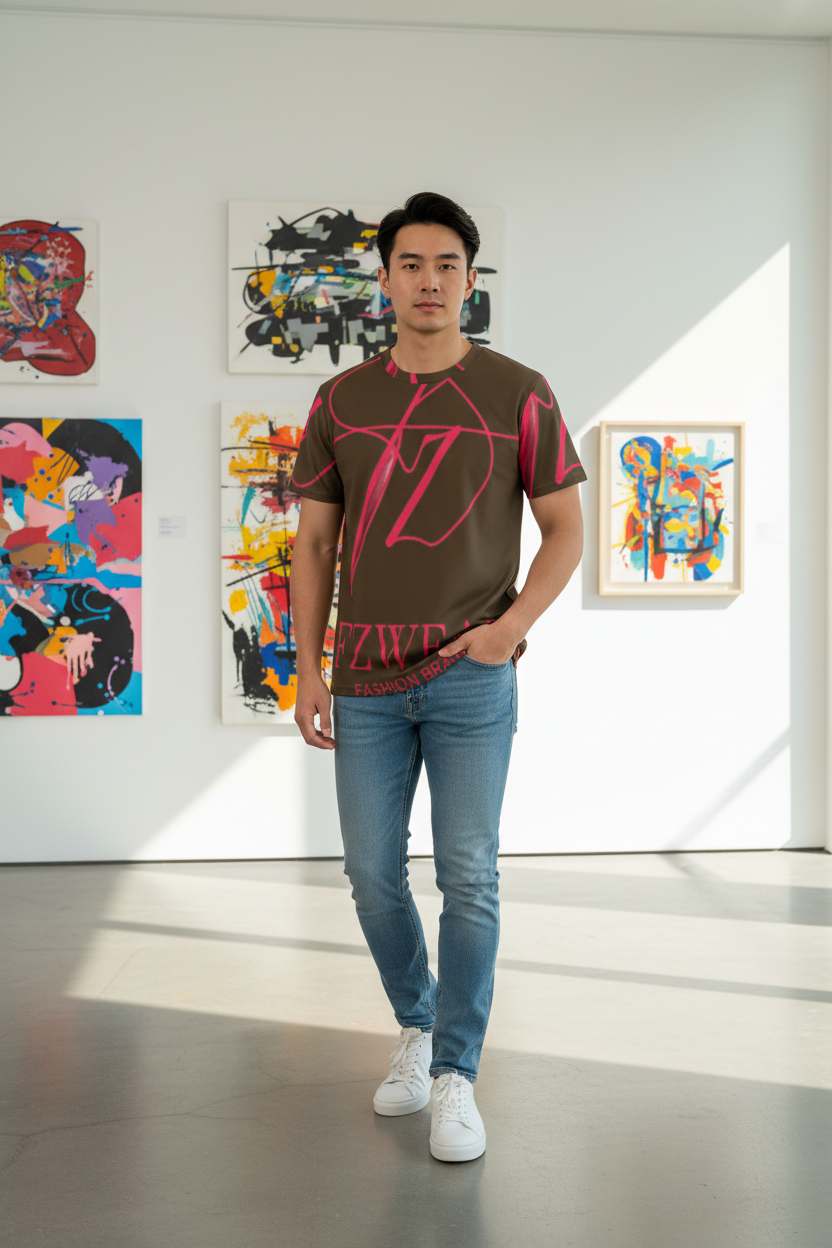 Model 2 - FZwear Tee