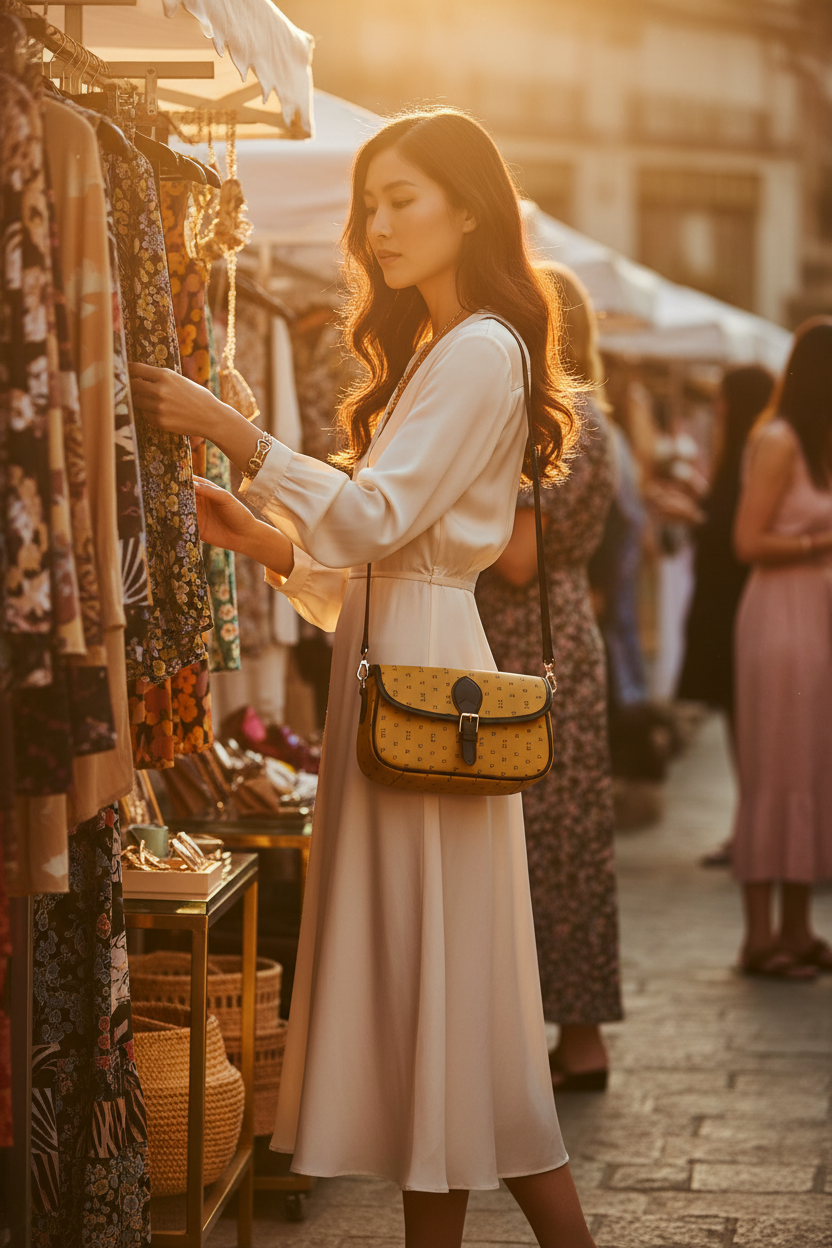Mustard - Crossbody Market
