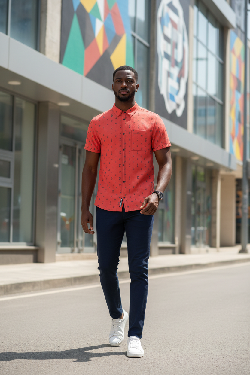Nigerian model - Lagos Art District