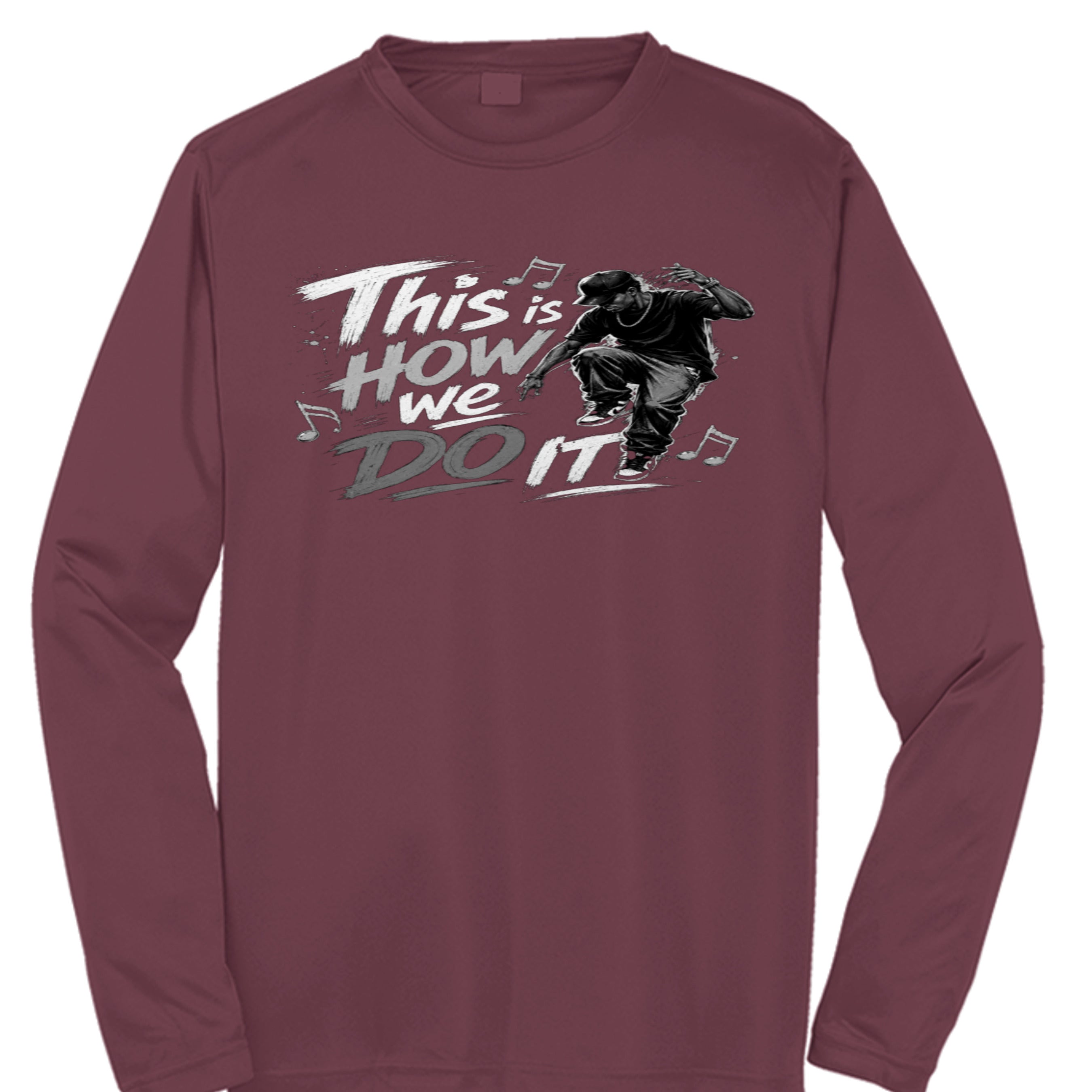 Maroon - ST350LS - FRONT