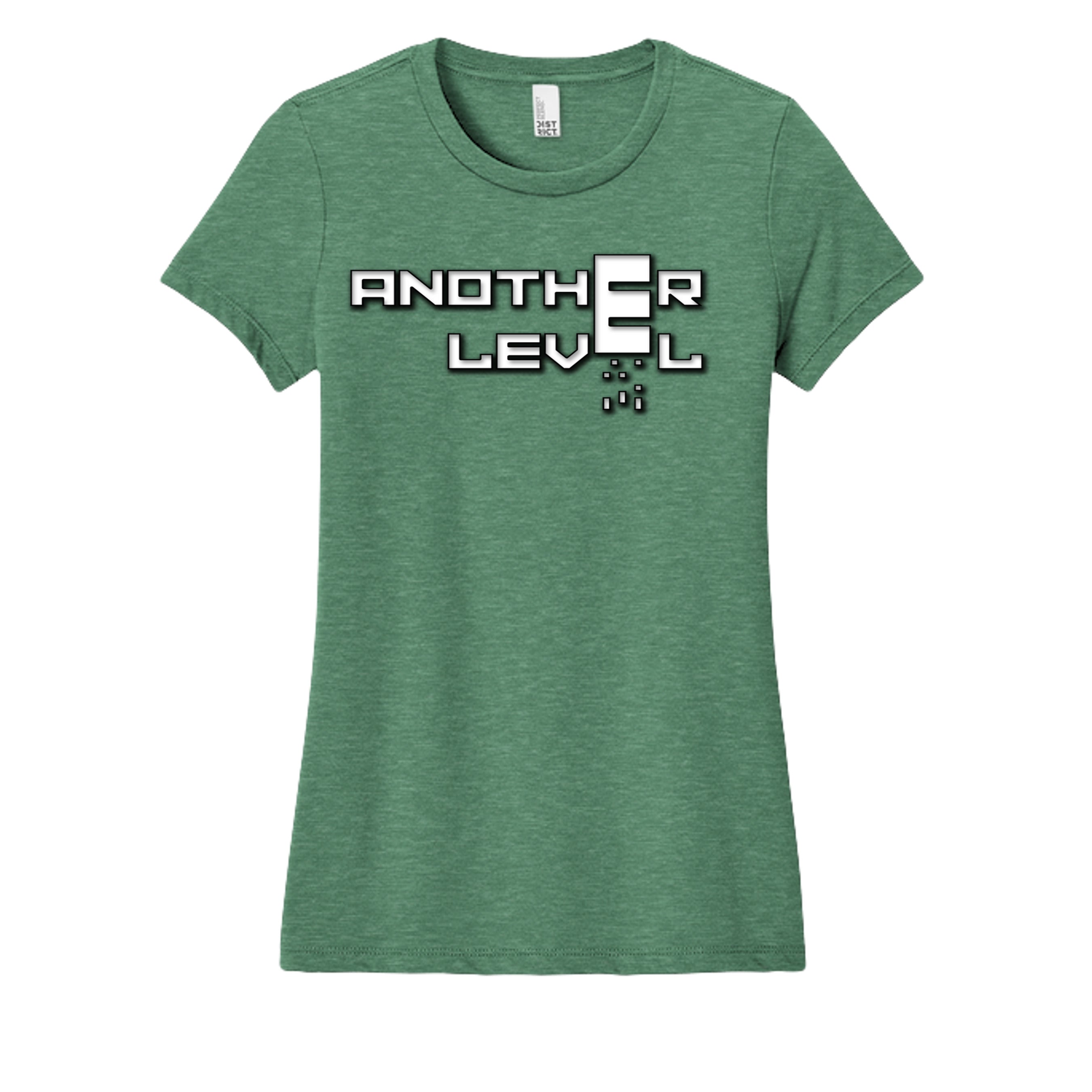 Heathered Kelly Green - DT6001 - FRONT