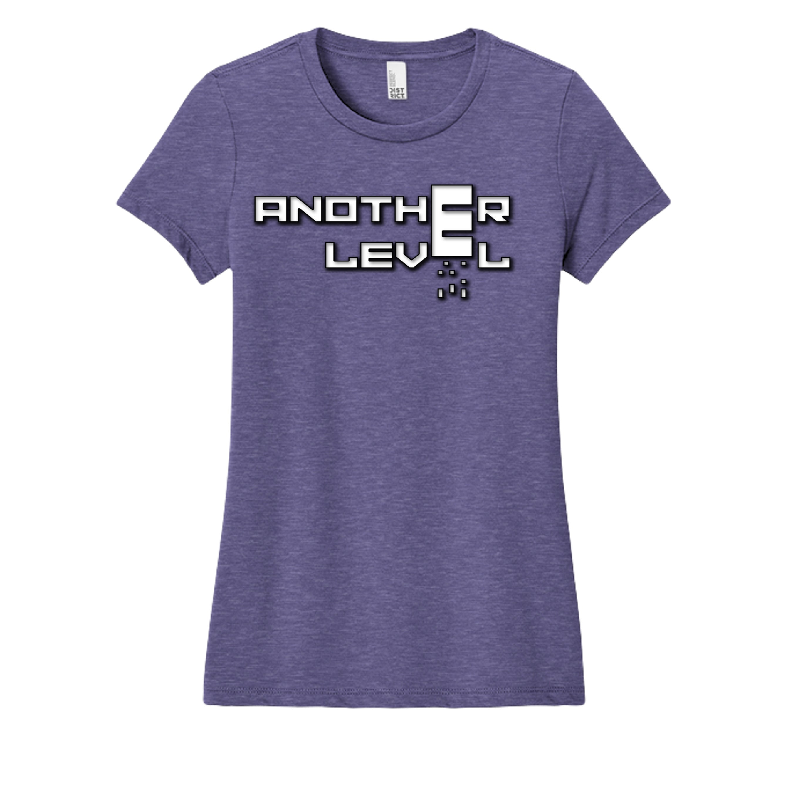 Heathered Purple - DT6001 - FRONT