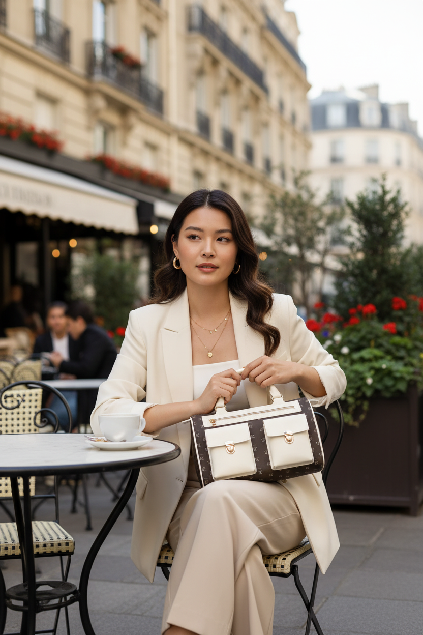 Parisian Café - Brown Baguette