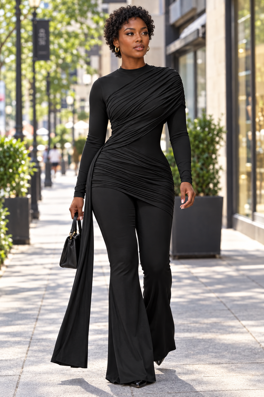 Pedestrian street look