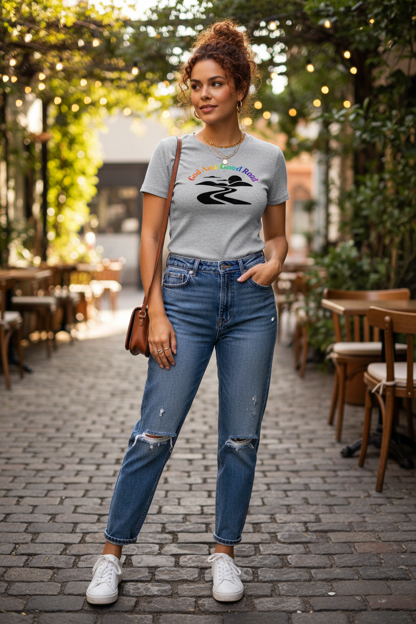 Rainbow Gray Tee 1