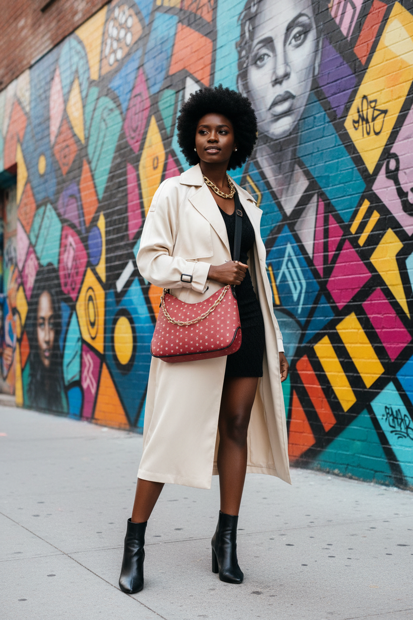 Red - Crossbody Street Art