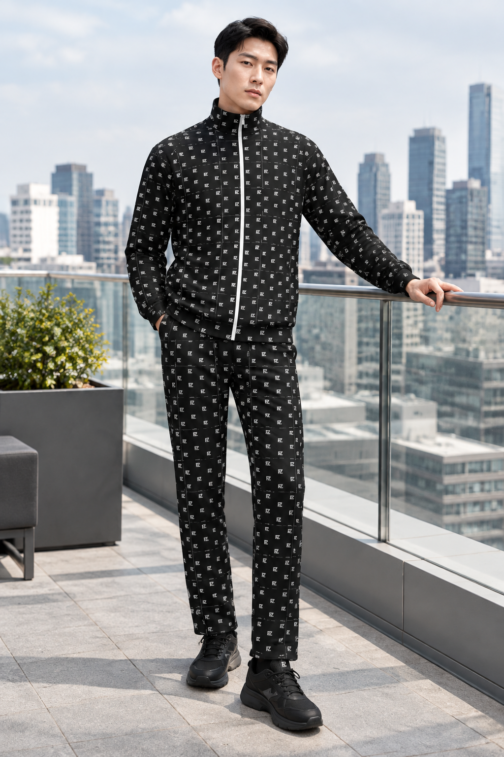 Rooftop terrace look