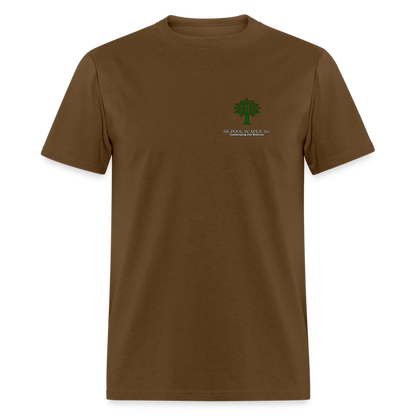SK Poolscape Unisex Classic Tee - brown