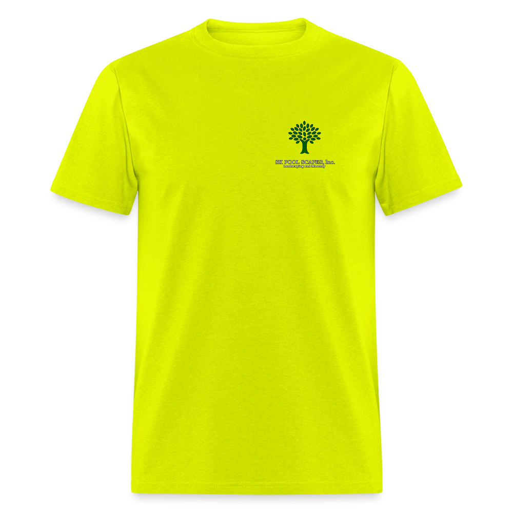 SK Poolscape Unisex Classic Tee - safety green