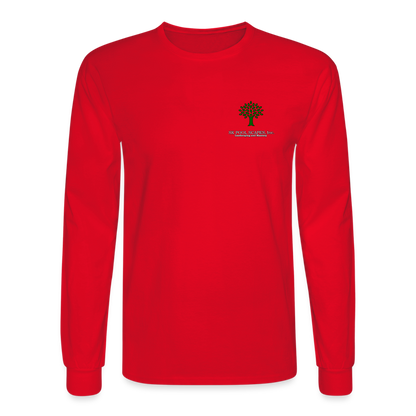 SK Poolscape Unisex Long Sleeve Tee - red