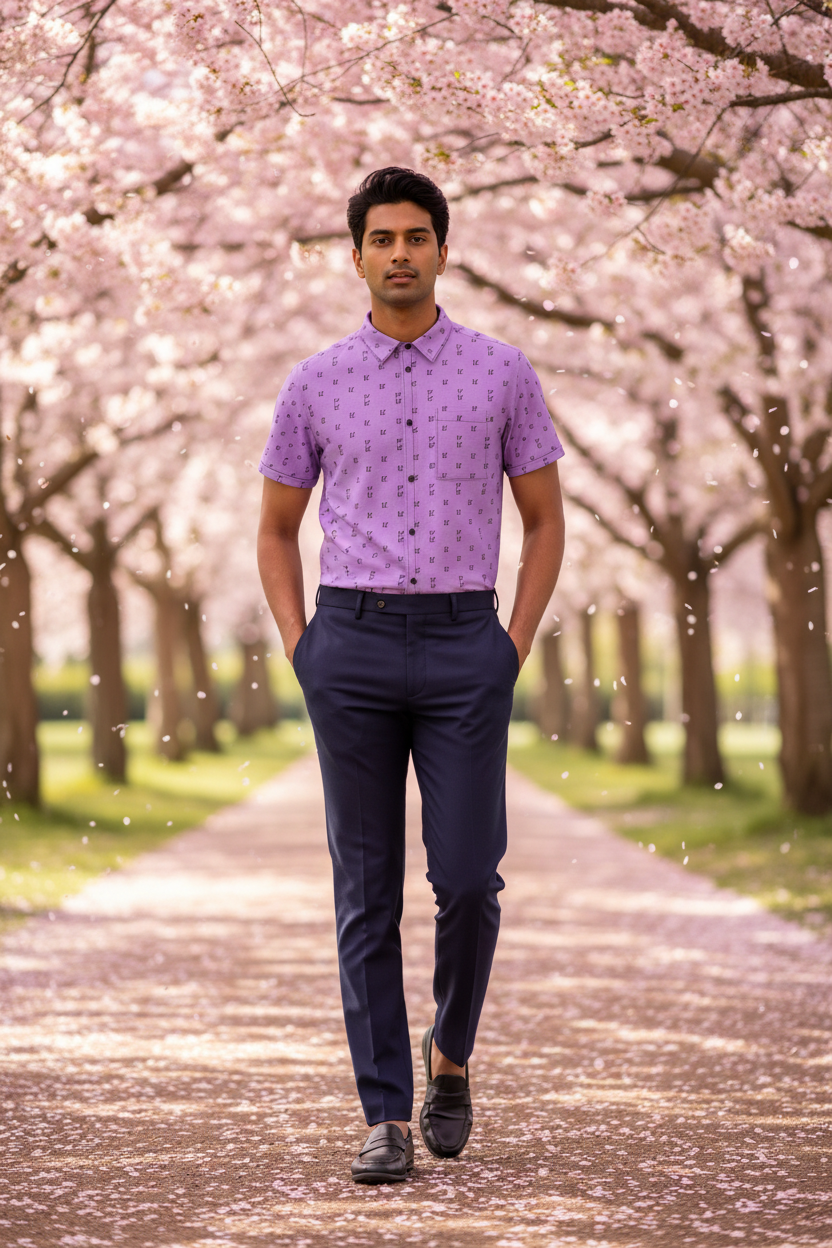 Sri Lankan model - Cherry Blossoms