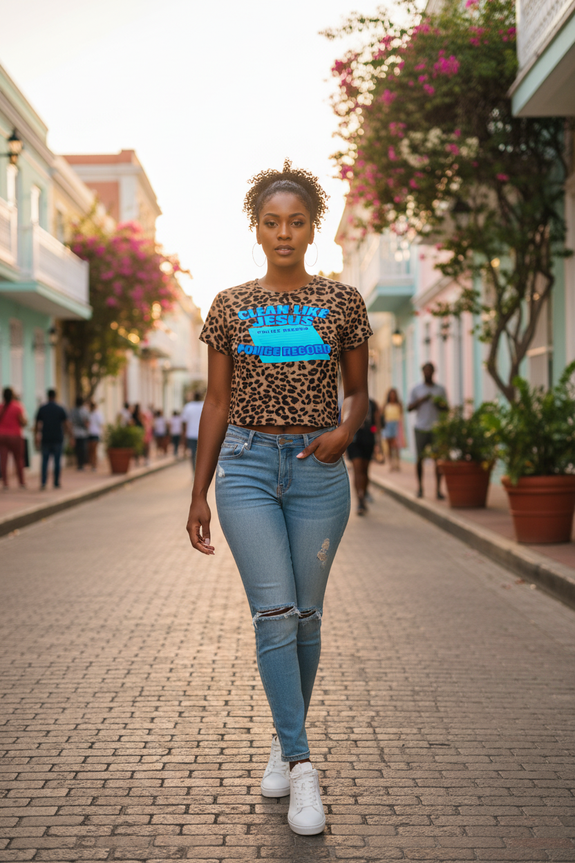 Tan Clean Jesus Tee - Street