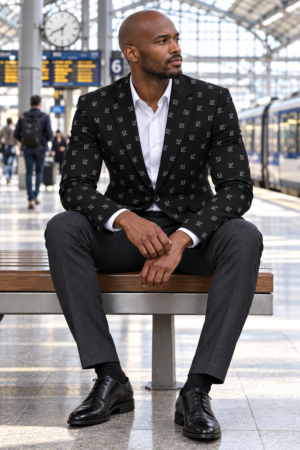 Train station look
