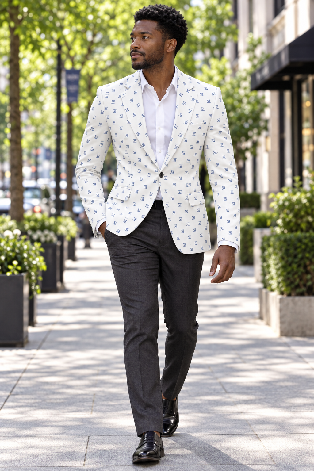 Tree-lined boulevard look