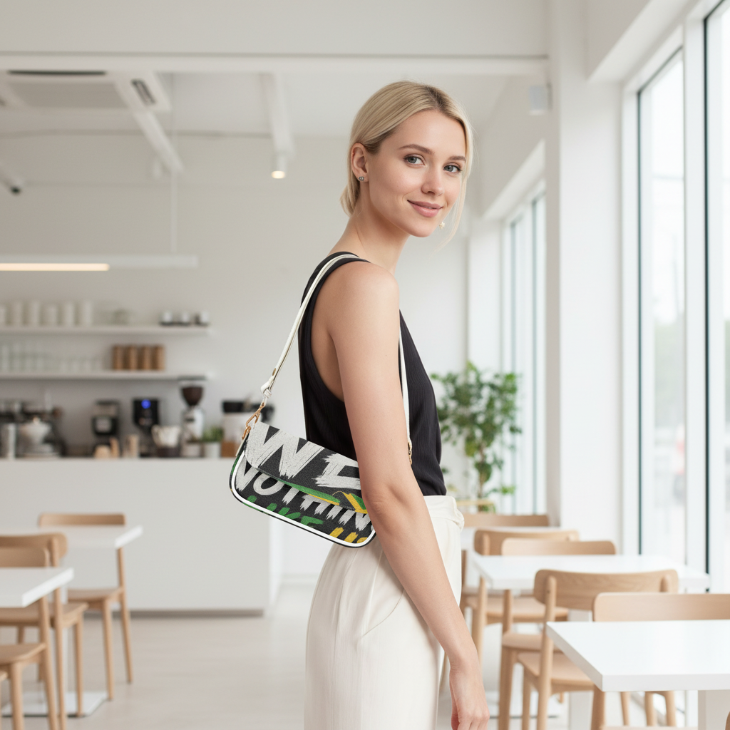 Underarm bag - café revised