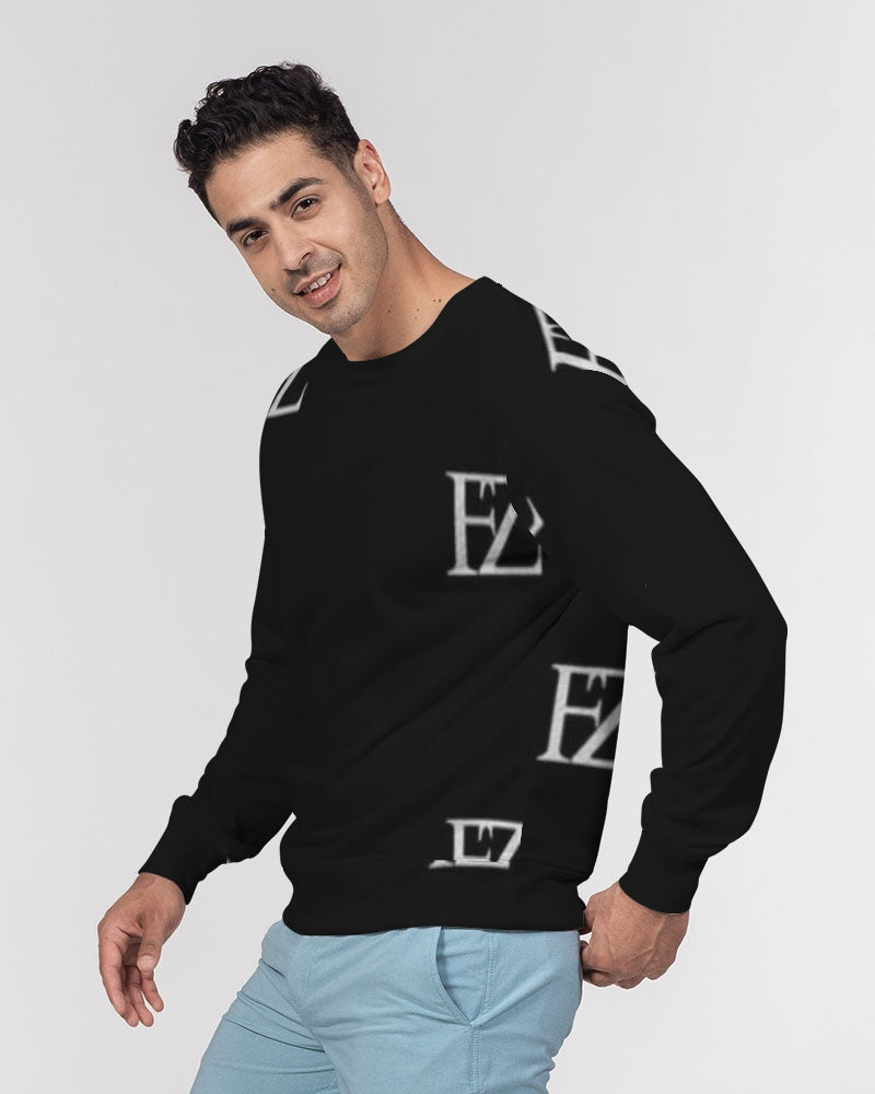 fz original zone men's classic french terry crewneck pullover