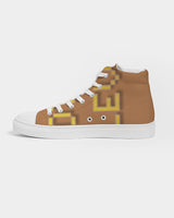 tan flite men's hightop canvas shoe