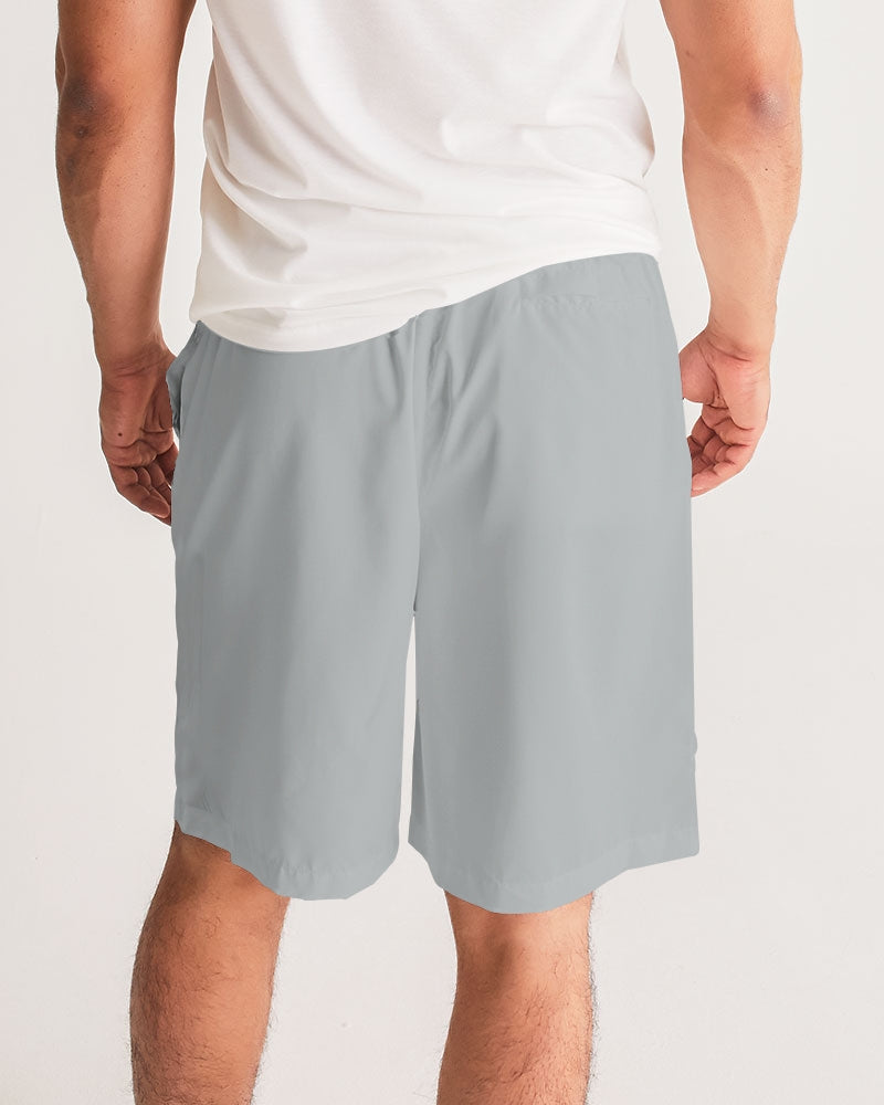 flying grey men's jogger shorts