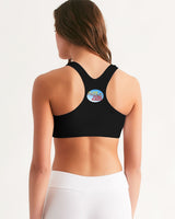 smokin black women's seamless sports bra