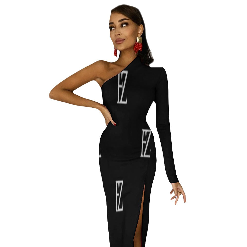 FZ Women's Half Sleeve Slit Dress - FZwear