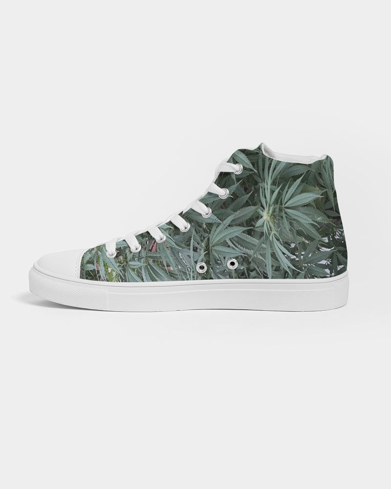 fz brain food men's hightop canvas shoe