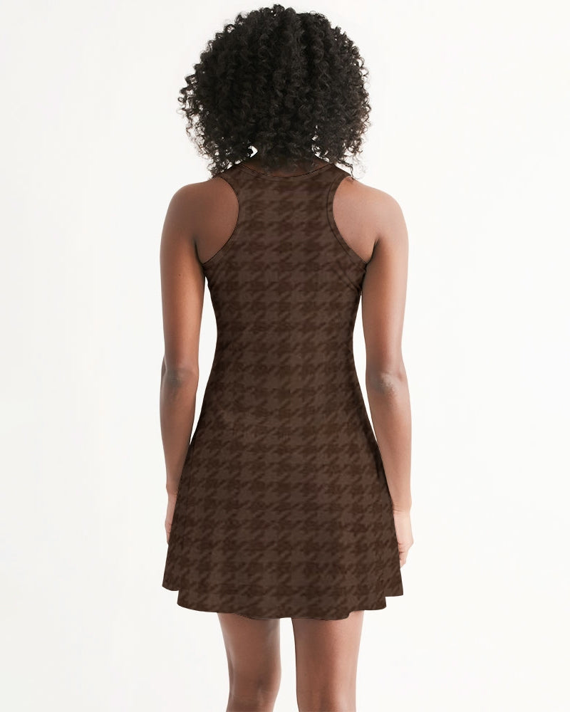fz plaid women's racerback dress