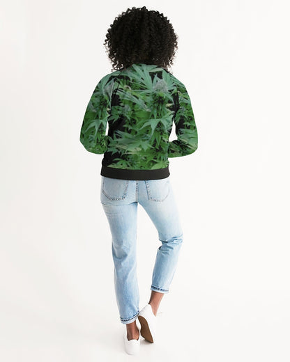the bud - darker shade women's bomber jacket