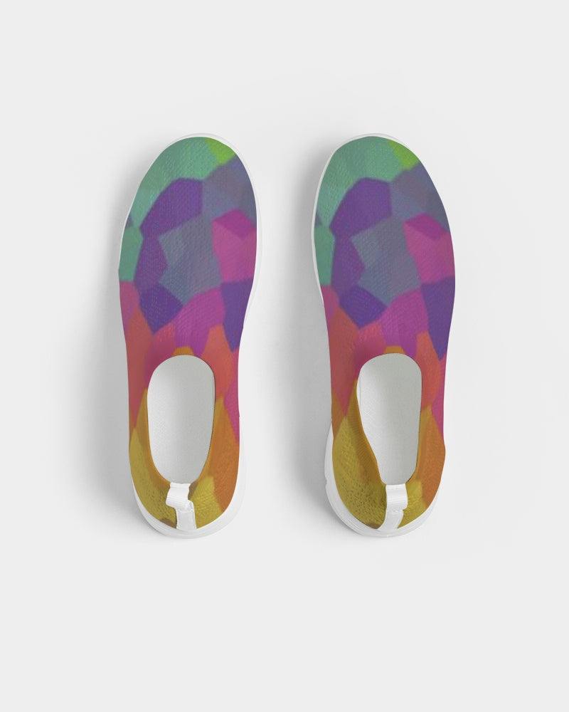 fz abstract women's slip-on flyknit shoe