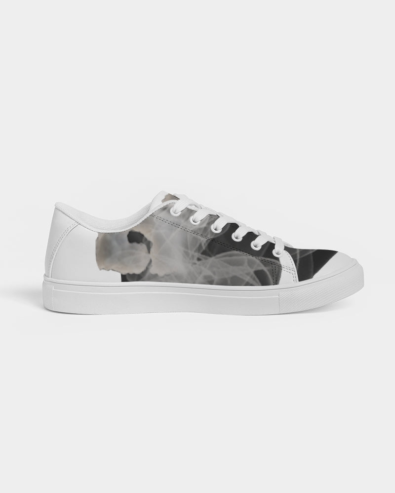 clean stamp women's faux-leather sneaker
