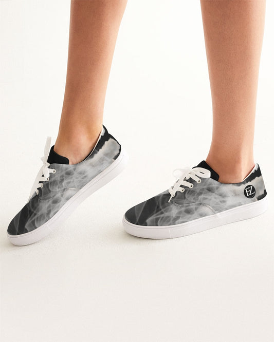 smoking the highest women's lace up canvas shoe