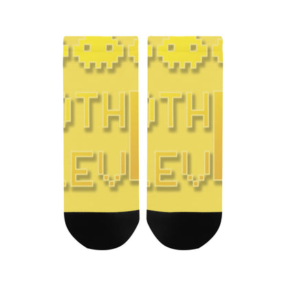 fz women's levels ankle socks one size / fz levels socks - yellow women's ankle socks
