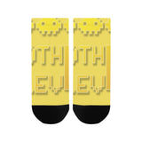 fz women's levels ankle socks one size / fz levels socks - yellow women's ankle socks