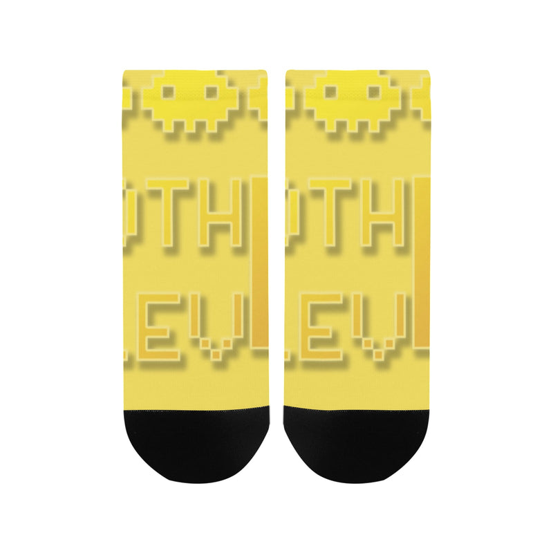 fz women's levels ankle socks one size / fz levels socks - yellow women's ankle socks