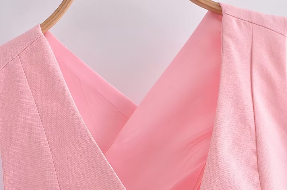 FZ Women's Decorated Row Wide Leg Pants Suit - FZwear