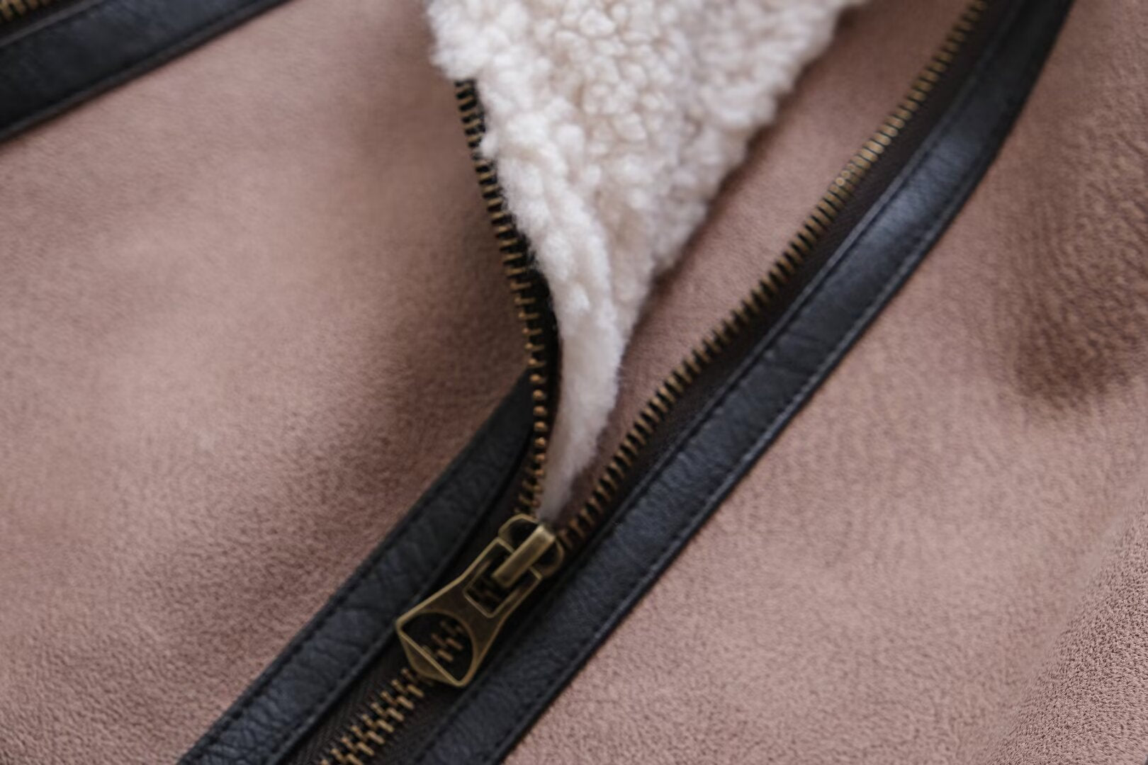 FZ Women's Double Sided Fleece Loose Lapels Jacket - FZwear