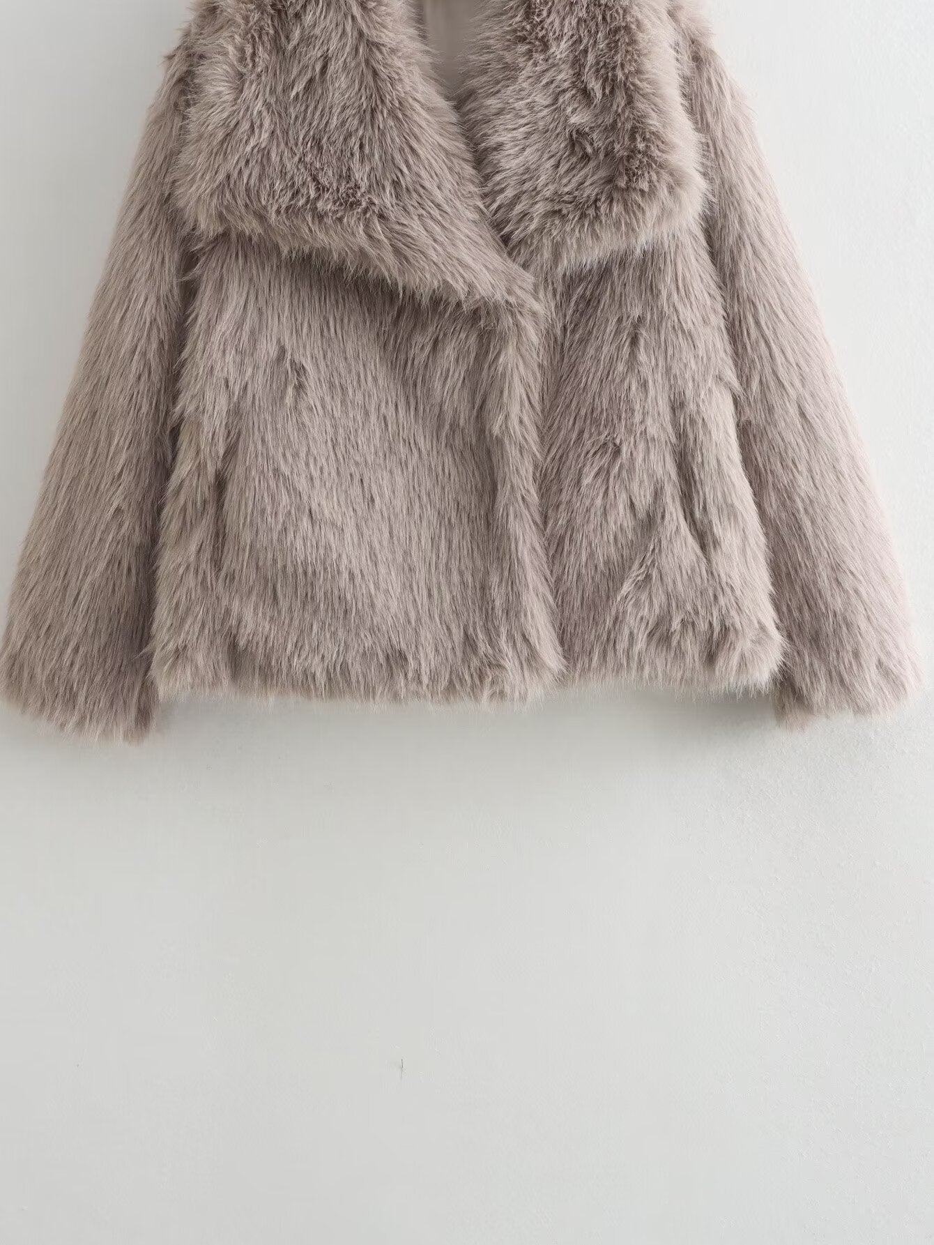 FZ Women's Casual Loose Faux Fur Overcoat Jacket - FZwear