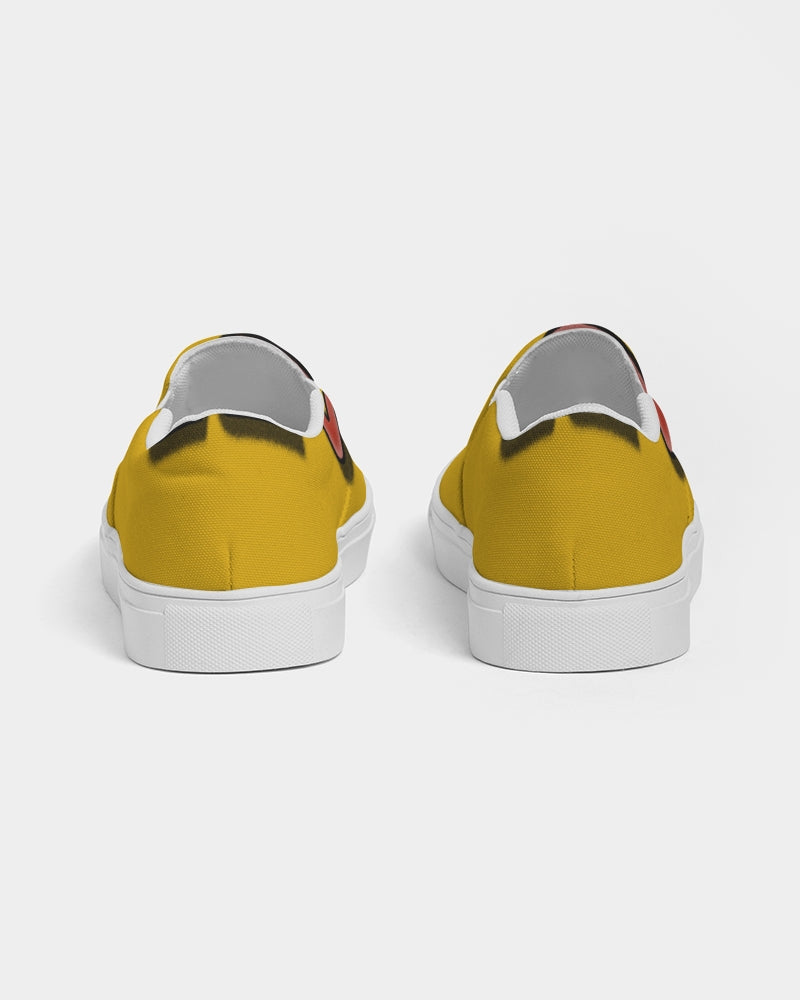 yellow zone women's slip-on canvas shoe