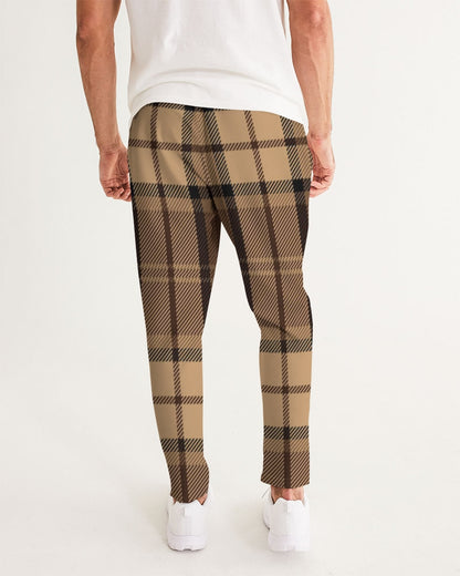 fz plaid men's joggers