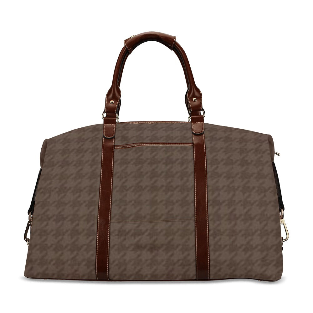 fz plaid travel bag flight bag(model 1643)