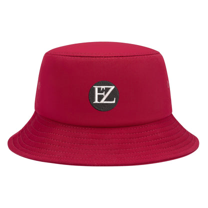 fz embroidered bucket hats red / universal